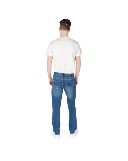 ARMANI EXCHANGE Blue Slim Fit Jeans for men