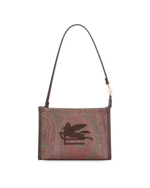 Etro Brown Shoulder Bags