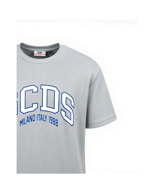 Gcds Blue T-Shirts for men