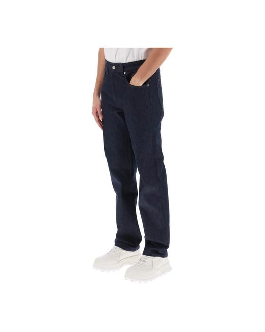 Jeans > straight jeans Jacquemus pour homme en coloris Blue
