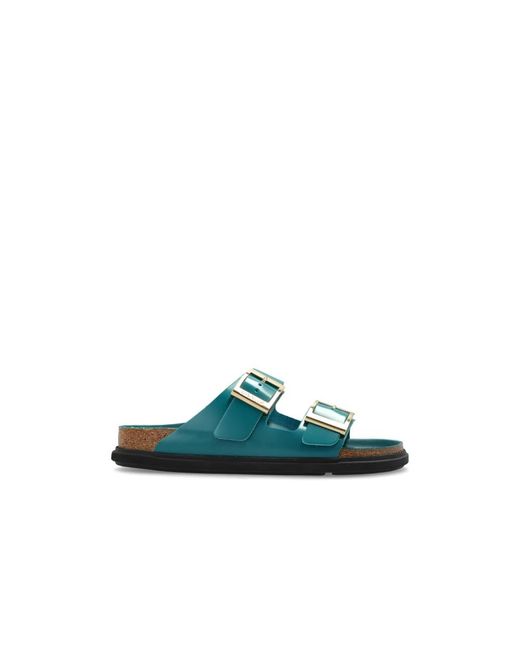 Birkenstock Green Sliders