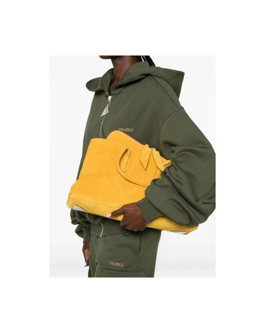 The Attico Yellow Shoulder Bags