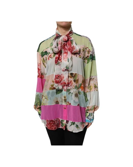 Dolce & Gabbana Pink Shirts