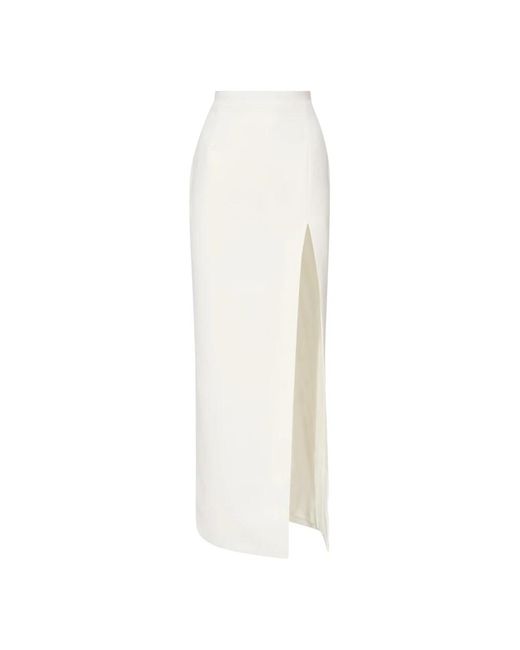 Alessandra Rich White Maxi Skirts
