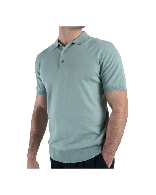 Gianni Lupo Blue Polo Shirts for men