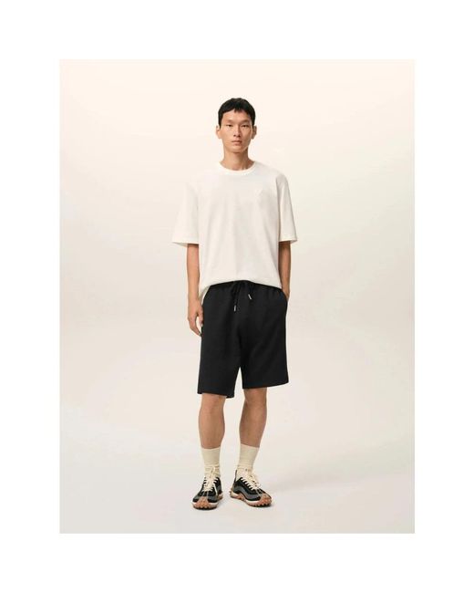 AMI Blue Casual Shorts for men