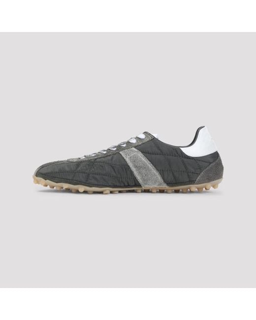 Maison Margiela Gray Sprinters Low Top Polyester Sneakers for men