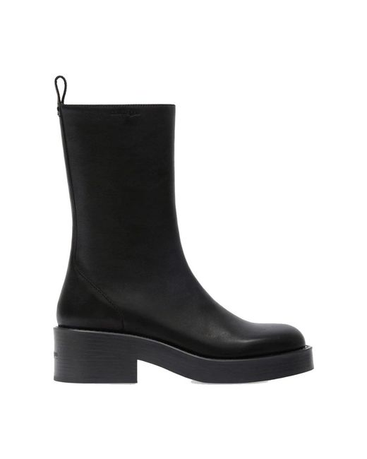 Courreges Black High Boots