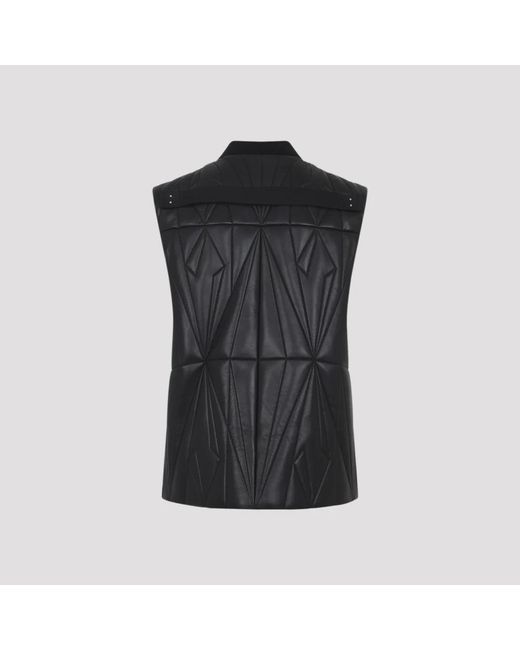Moncler Black Waistcoats for men