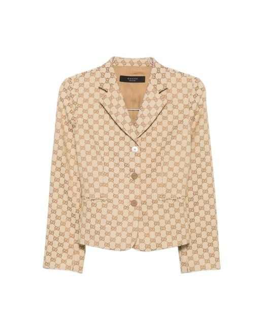 Gucci Natural Blazers