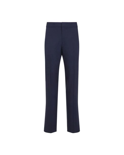 Zegna Blue Suit Trousers for men