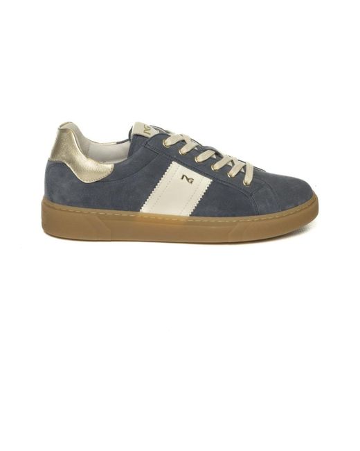 Nero Giardini Gray Wildleder-Sneaker