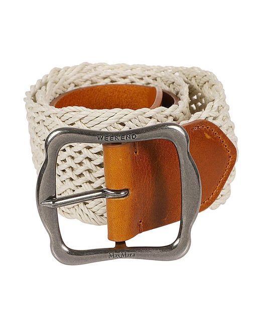 Accessories > belts Weekend by Maxmara en coloris Brown