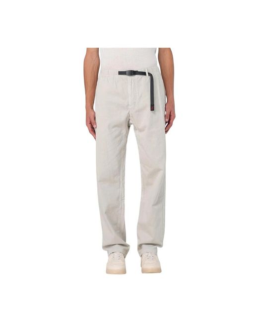 Gramicci Straight Trousers in het Gray voor heren