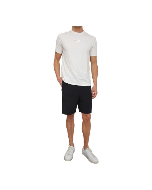 ARMANI EXCHANGE Black Casual Shorts for men