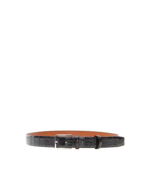 Belts di Santoni in Brown da Uomo