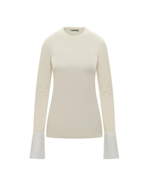 DARKPARK White Long Sleeve T-Shirts