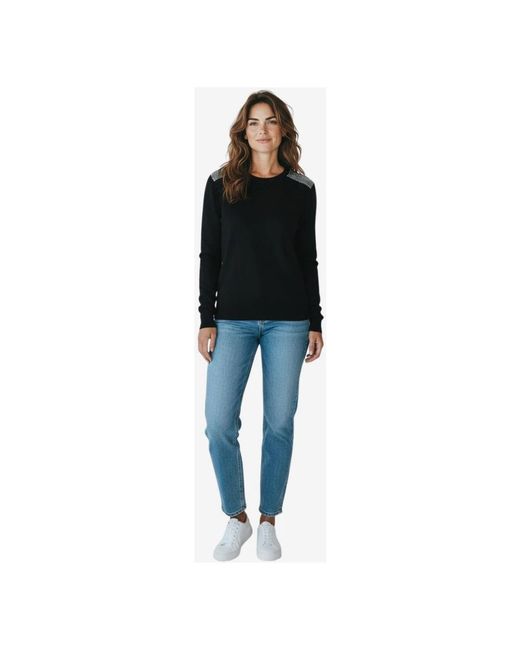 Liu Jo Black Round-Neck Knitwear