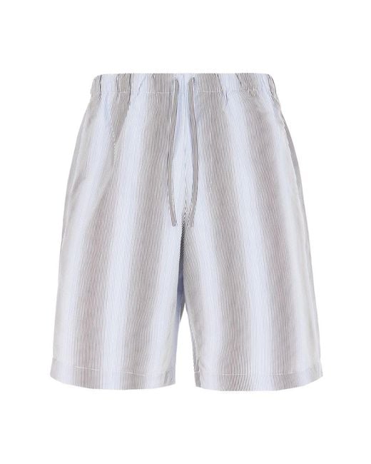 Dries Van Noten Blue Casual Shorts for men