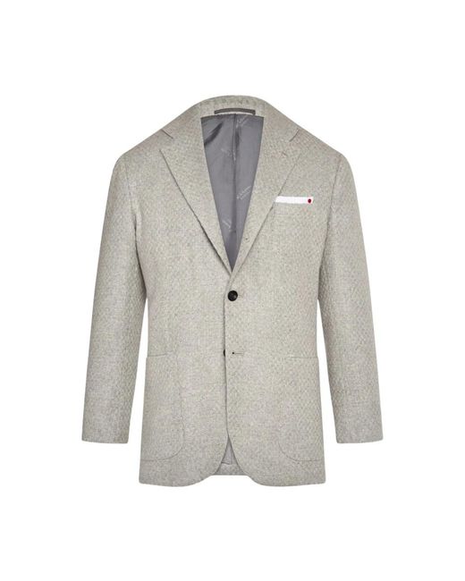 Kiton Jassen in het Gray voor heren