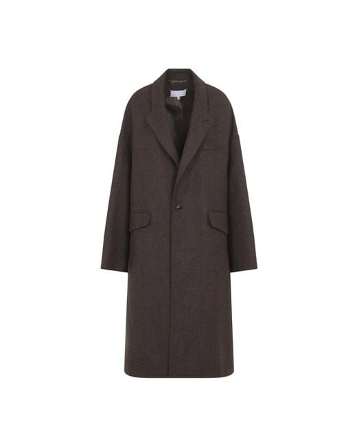 Maison Margiela Brown Single-Breasted Coats