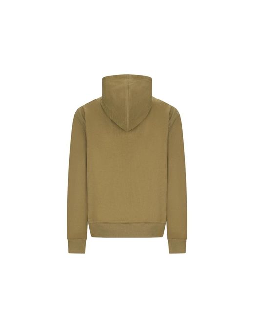 AMI Hoodies & Sweatvesten ,Bruin ,Molleton Tactische Jas in het Green voor heren