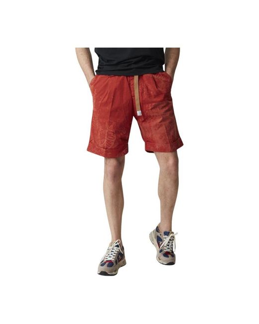 Casual Shorts White Sand pour homme en coloris Red