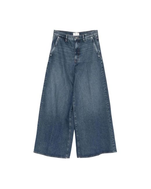 Wide Jeans FRAME de color Blue