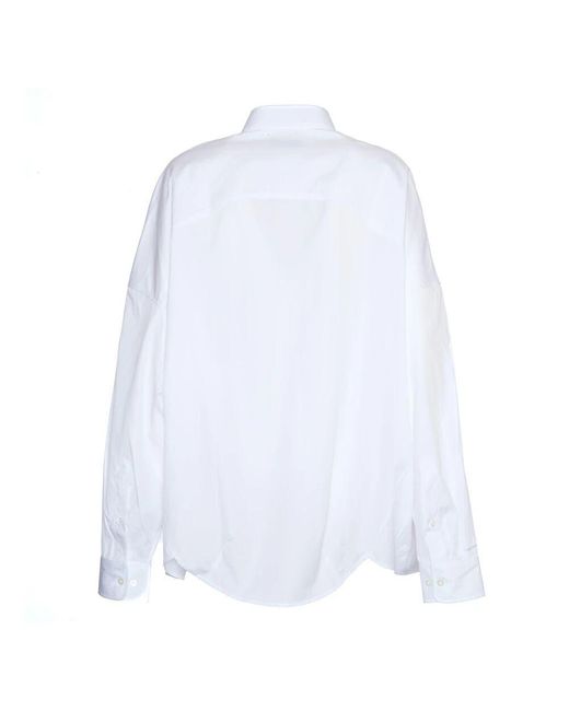 Shirts Dries Van Noten de color White