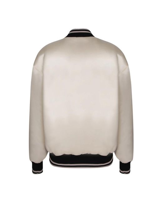 Palm Angels Natural Bomber Jackets