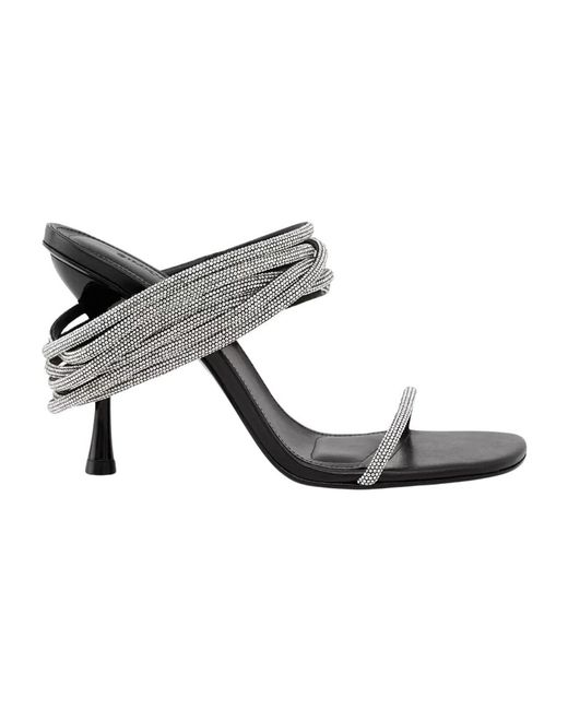 Jonathan Simkhai Gray Heeled Mules