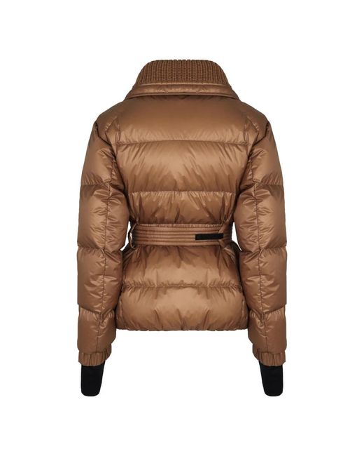 Moncler Jassen ,Bruin ,Wol Bataillouse Ski Jas in het Brown