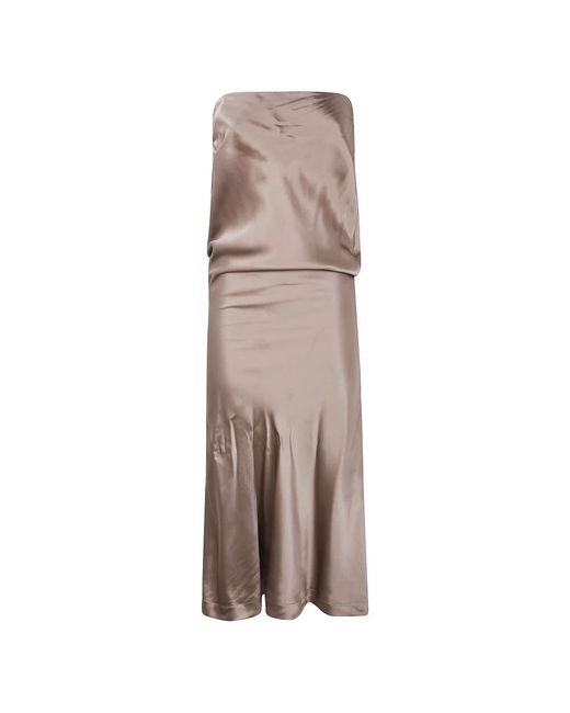 Maxi Skirts Entire studios de color Brown