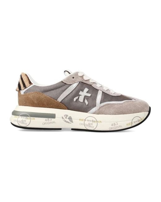 Premiata Gray Sneakers