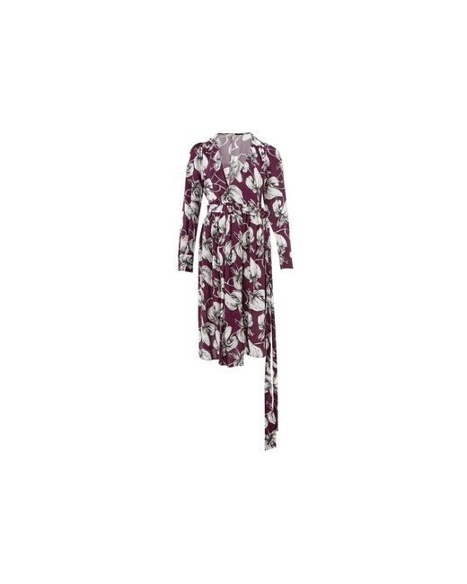 Lardini Red Wrap Dresses