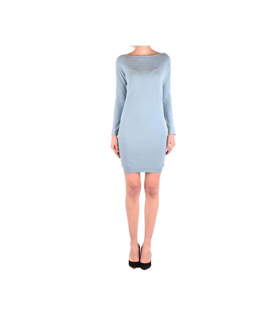 Twinset Blue Short Dresses