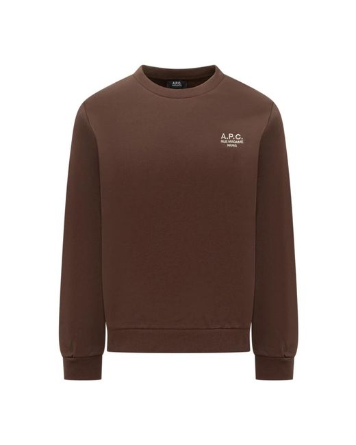 A.P.C. Brown Sweatshirts for men