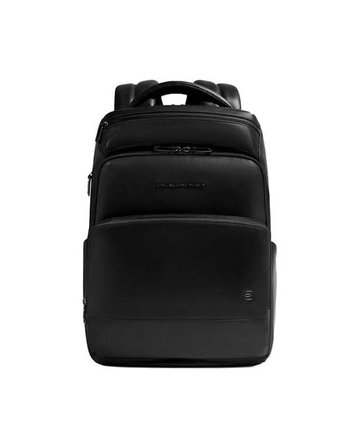 Piquadro Personalisierbarer Laptop-Rucksack 14" in Black für Herren