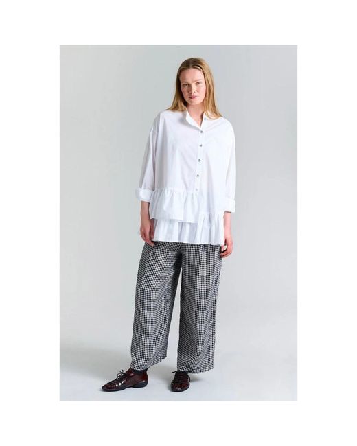 Bitte Kai Rand Gray Wide Trousers