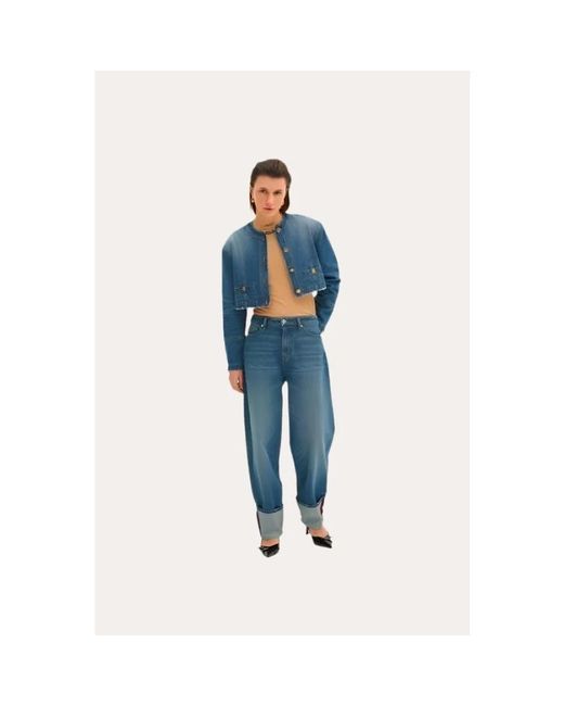 Loose-Fit Jeans di Halfboy in Blue