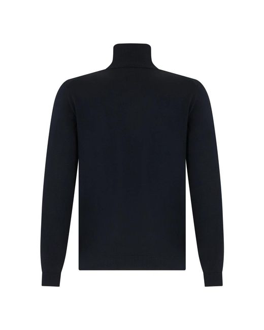 Roberto Collina Blue Turtlenecks for men