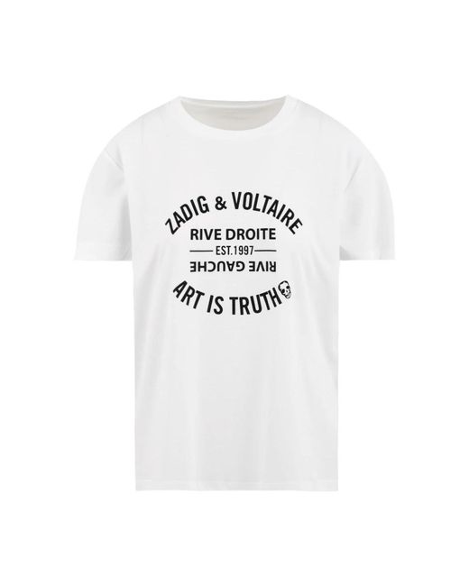 Zadig & Voltaire White T-Shirts
