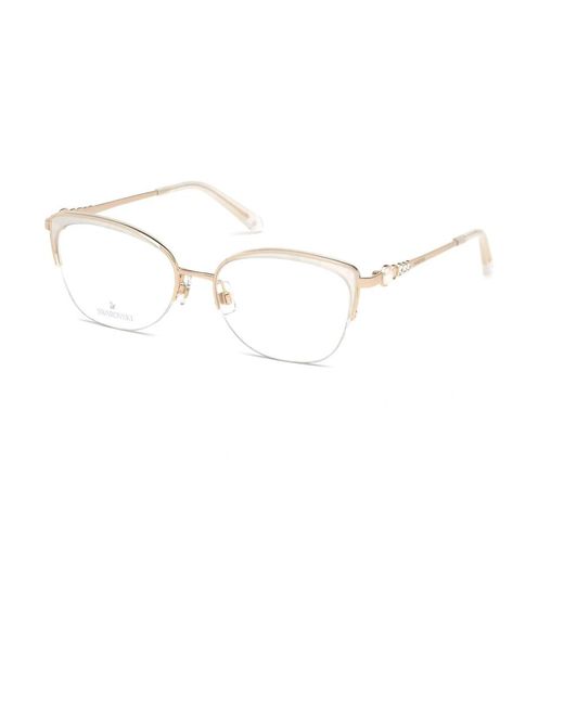 Glasses di Swarovski in Metallic