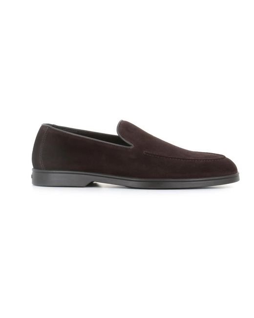 Doucal's Suede Loafer in Brown für Herren
