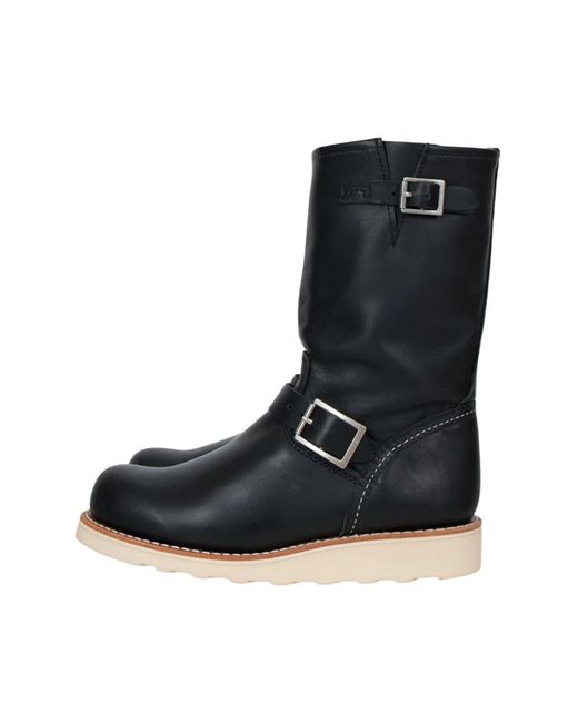 Red Wing Black 3470 Clic Engineer -Stiefel