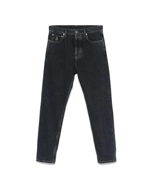 Brunello Cucinelli Blue Slim-Fit Jeans for men