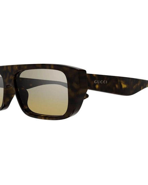 Gucci Multicolor Trendige doppelschicht sonnenbrille gg1617s