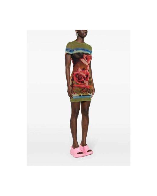 Dresses > day dresses > short dresses Jean Paul Gaultier en coloris Multicolor