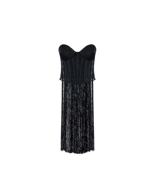 Elisabetta Franchi Black Sleeveless Tops