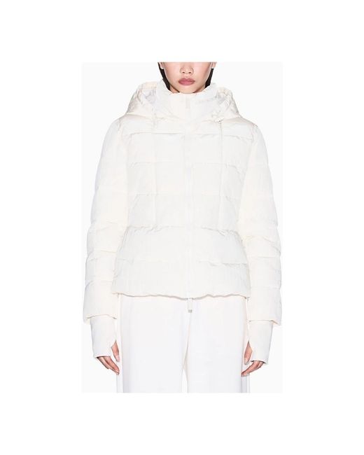 ARMANI EXCHANGE White Winter Jackets